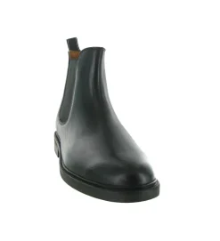 bottines et boots - Chelsea - homme - Cuir - Noir - Ralph lauren