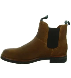 bottines et boots - Chelsea - homme - Nubuck - Marron - Ralph lauren