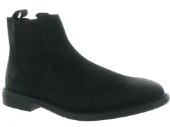 bottines et boots - Chelsea - homme - Cuir - Noir - Schmoove