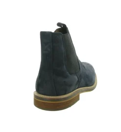 bottines et boots - Chelsea - homme - Cuir - Bleu Marine - Schmoove