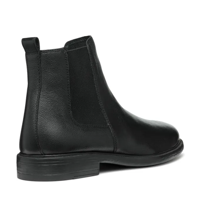 bottines et boots - Chelsea - homme - Nubuck - Noir - Geox