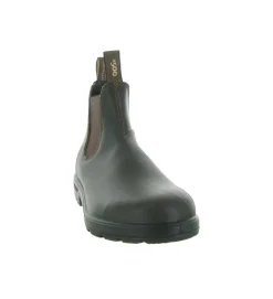 bottines et boots - Chelsea - homme - Cuir - Marron - Blundstone