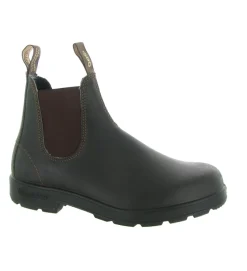 bottines et boots - Chelsea - homme - Cuir - Marron - Blundstone