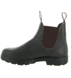 bottines et boots - Chelsea - homme - Cuir - Marron - Blundstone