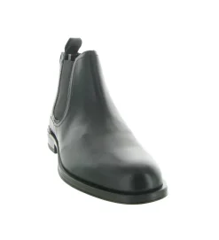 bottines et boots - Chelsea - homme - Cuir - Noir - Tommy hilfiger