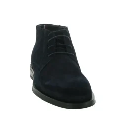 bottines et boots - Chelsea - homme - Nubuck - Bleu Marine - Tommy hilfiger