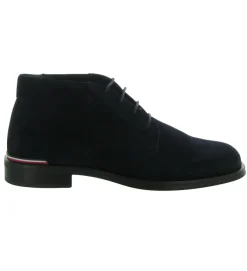 bottines et boots - Chelsea - homme - Nubuck - Bleu Marine - Tommy hilfiger