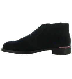 bottines et boots - Chelsea - homme - Nubuck - Bleu Marine - Tommy hilfiger