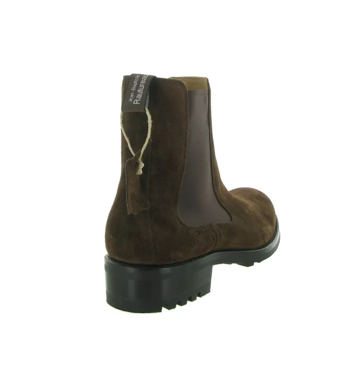 bottines et boots - Chelsea - homme - Cuir - Marron - Rautureau