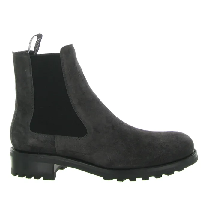 bottines et boots - Chelsea - homme - Cuir - Anthracite - Rautureau