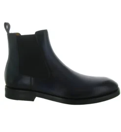 bottines et boots - Chelsea - homme - Cuir - Bleu Marine - Magnanni