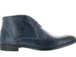 bottines et boots - Chelsea - homme - Cuir - Bleu - Nicola benson franzini