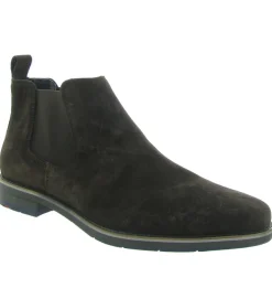 bottines et boots - Chelsea - homme - Nubuck - Marron - Lloyd