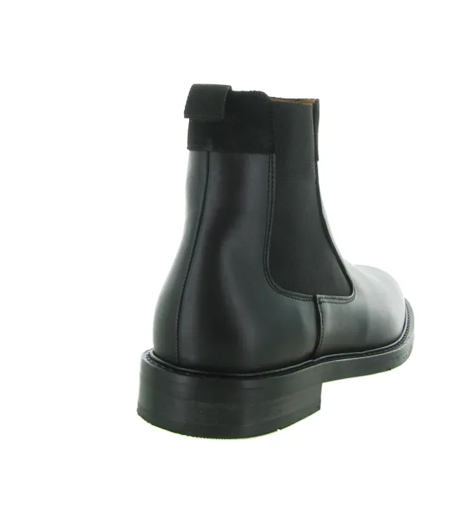 bottines et boots - Chelsea - homme - Cuir - Noir - Schmoove