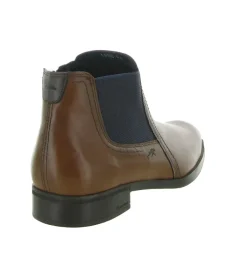 bottines et boots - Chelsea - homme - Cuir - Marron - Fluchos