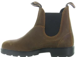 bottines et boots - Chelsea - homme - Cuir Gras - Marron - Blundstone