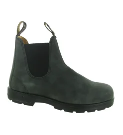 bottines et boots - Chelsea - homme - Cuir Gras - Noir - Blundstone