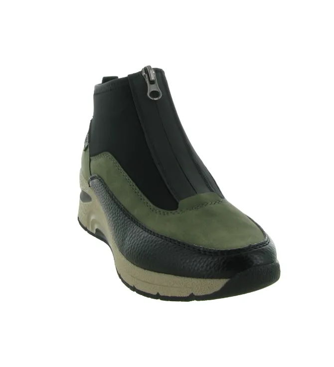 bottines et boots - Classique & Chic - femme - Synthétique - Kaki - Rieker