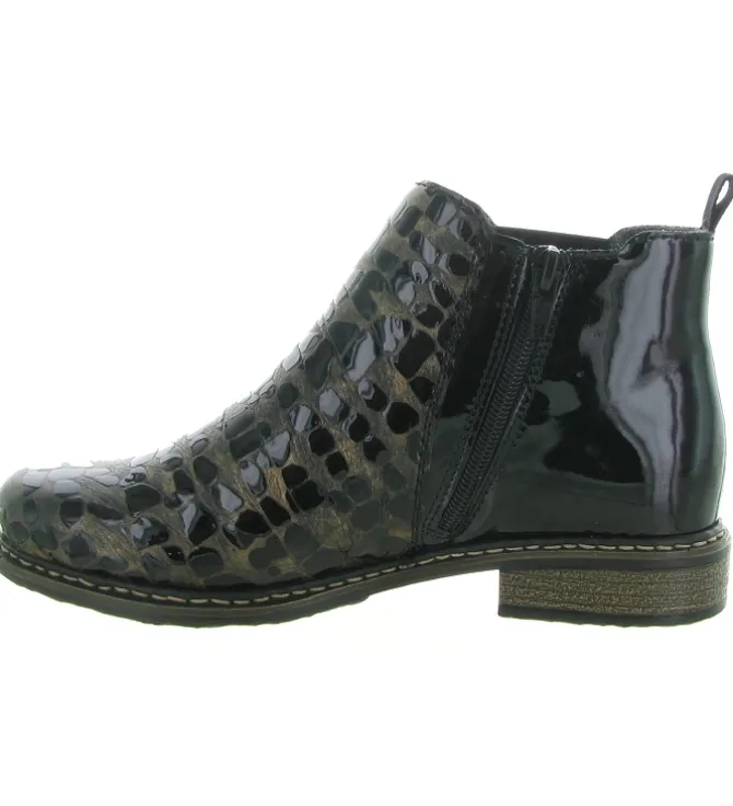 bottines et boots - Classique & Chic - femme - Cuir - Bronze - Rieker