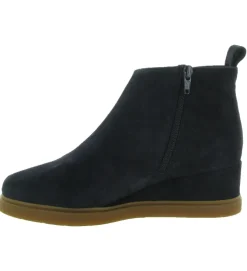 bottines et boots - Classique & Chic - femme - Nubuck - Bleu Marine - Unisa