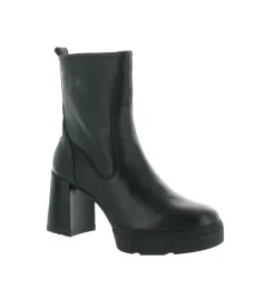 bottines et boots - Classique & Chic - femme - Cuir - Noir - Unisa