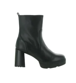 bottines et boots - Classique & Chic - femme - Cuir - Noir - Unisa