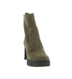 bottines et boots - Classique & Chic - femme - Cuir - Taupe - Unisa