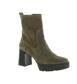 bottines et boots - Classique & Chic - femme - Cuir - Taupe - Unisa