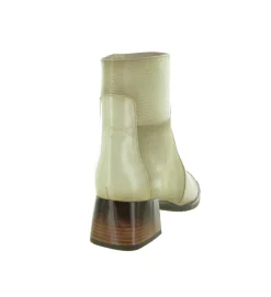 bottines et boots - Classique & Chic - femme - Cuir - Beige - Hispanitas