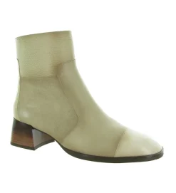 bottines et boots - Classique & Chic - femme - Cuir - Beige - Hispanitas