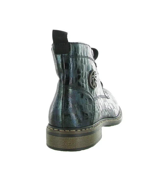 bottines et boots - Classique & Chic - femme - Synthétique - Vert - Rieker