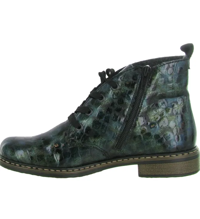 bottines et boots - Classique & Chic - femme - Synthétique - Vert - Rieker