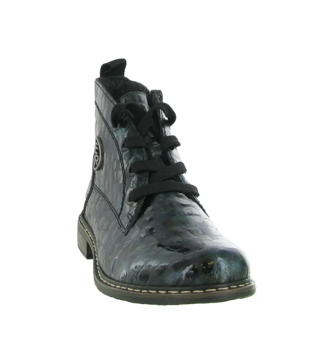 bottines et boots - Classique & Chic - femme - Synthétique - Vert - Rieker