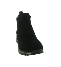 bottines et boots - Classique & Chic - femme - Nubuck - Noir - Remonte