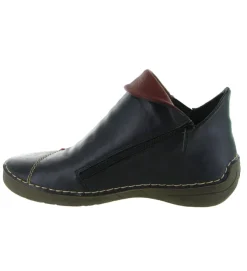 bottines et boots - Classique & Chic - femme - Synthétique - Bleu - Rieker