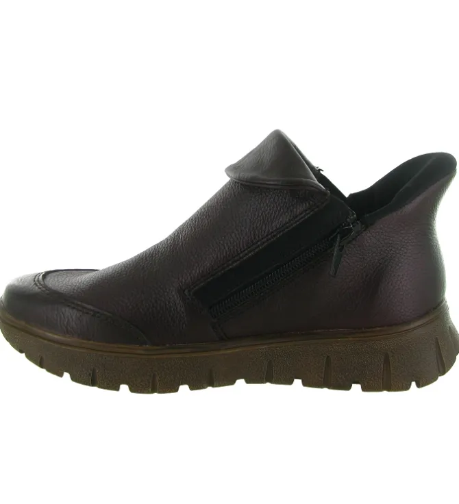bottines et boots - Classique & Chic - femme - Cuir - Marron - Rieker