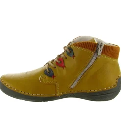 bottines et boots - Classique & Chic - femme - Synthétique - Jaune - Rieker