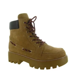 bottines et boots - Classique & Chic - femme - Nubuck - Marron - Colors of california