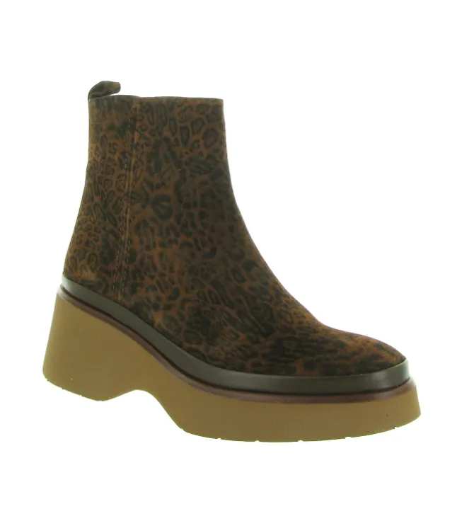 bottines et boots - Classique & Chic - femme - Nubuck - Marron - Pons quintana