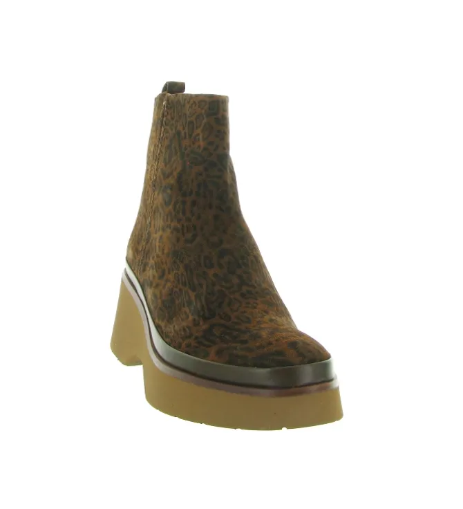 bottines et boots - Classique & Chic - femme - Nubuck - Marron - Pons quintana