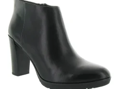 bottines et boots - Classique & Chic - femme - Cuir - Noir - Geox