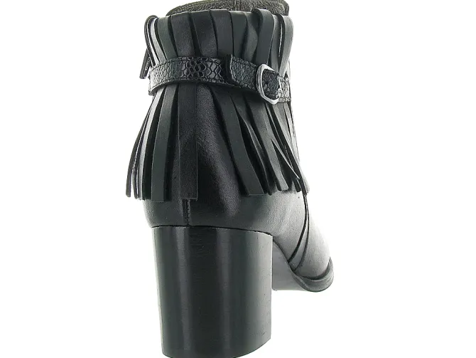 bottines et boots - Classique & Chic - femme - Cuir - Noir - He spring by hardridge