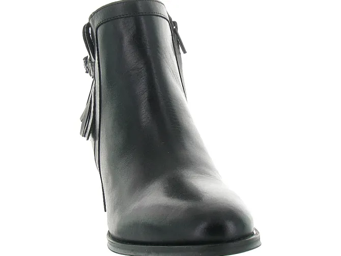 bottines et boots - Classique & Chic - femme - Cuir - Noir - He spring by hardridge