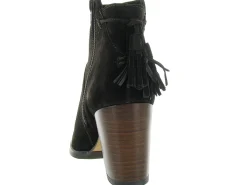 bottines et boots - Classique & Chic - femme - Nubuck - Marron - Carmen