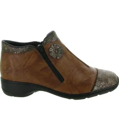 bottines et boots - Classique & Chic - femme - Synthétique - Marron - Rieker