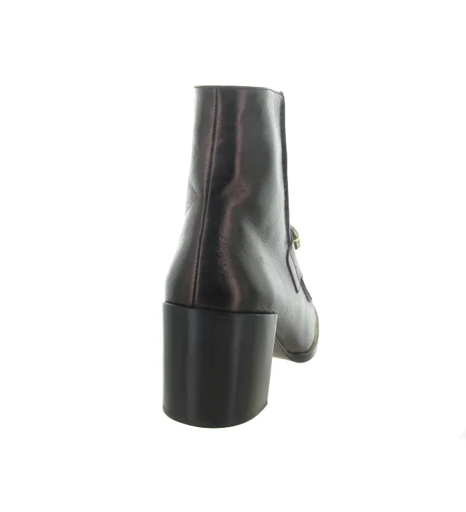 bottines et boots - Classique & Chic - femme - Cuir - Bronze - Avril gau