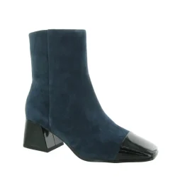 bottines et boots - Classique & Chic - femme - Cuir - Bleu Marine - Bibi lou