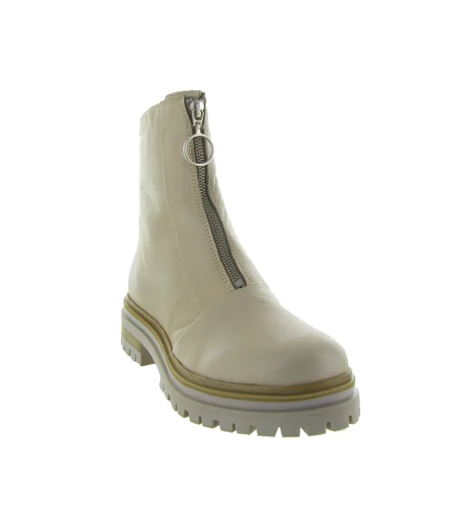 bottines et boots - Classique & Chic - femme - Cuir - Beige - Creator