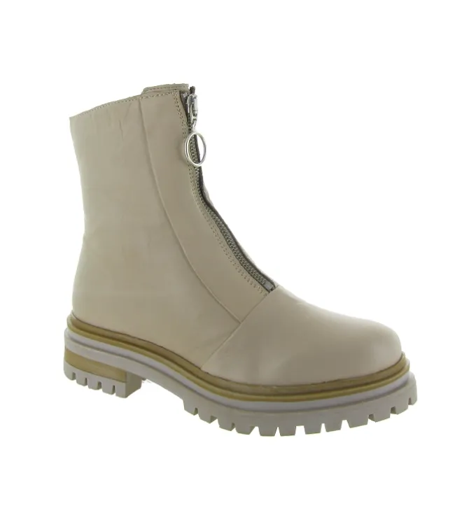 bottines et boots - Classique & Chic - femme - Cuir - Beige - Creator