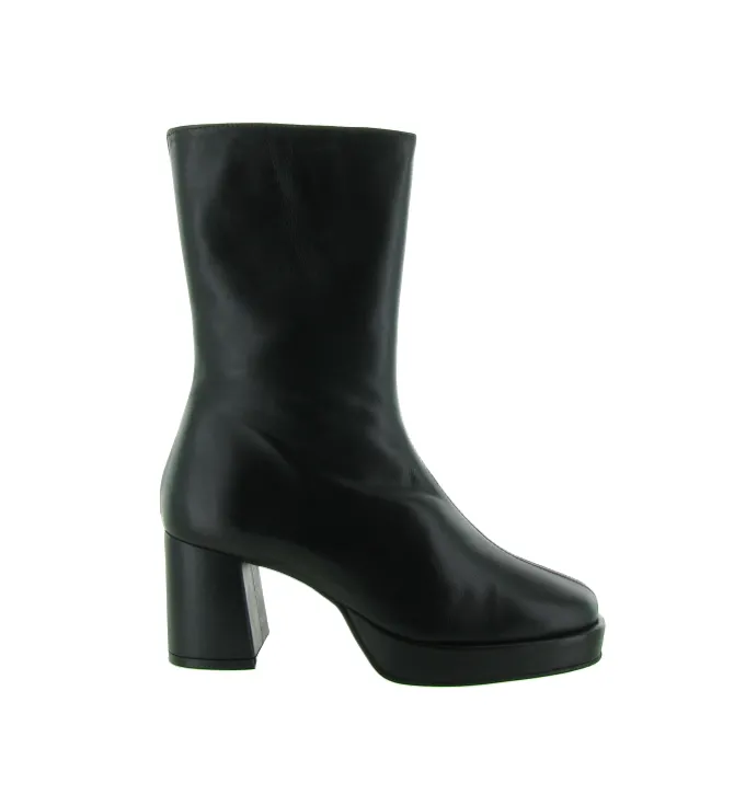 bottines et boots - Classique & Chic - femme - Cuir - Noir - Creator